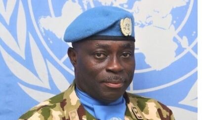 UNISFA’s Acting Head of Mission and Force Commander, Major General Benjamin Olufemi Sawyerr. (UN photo)
